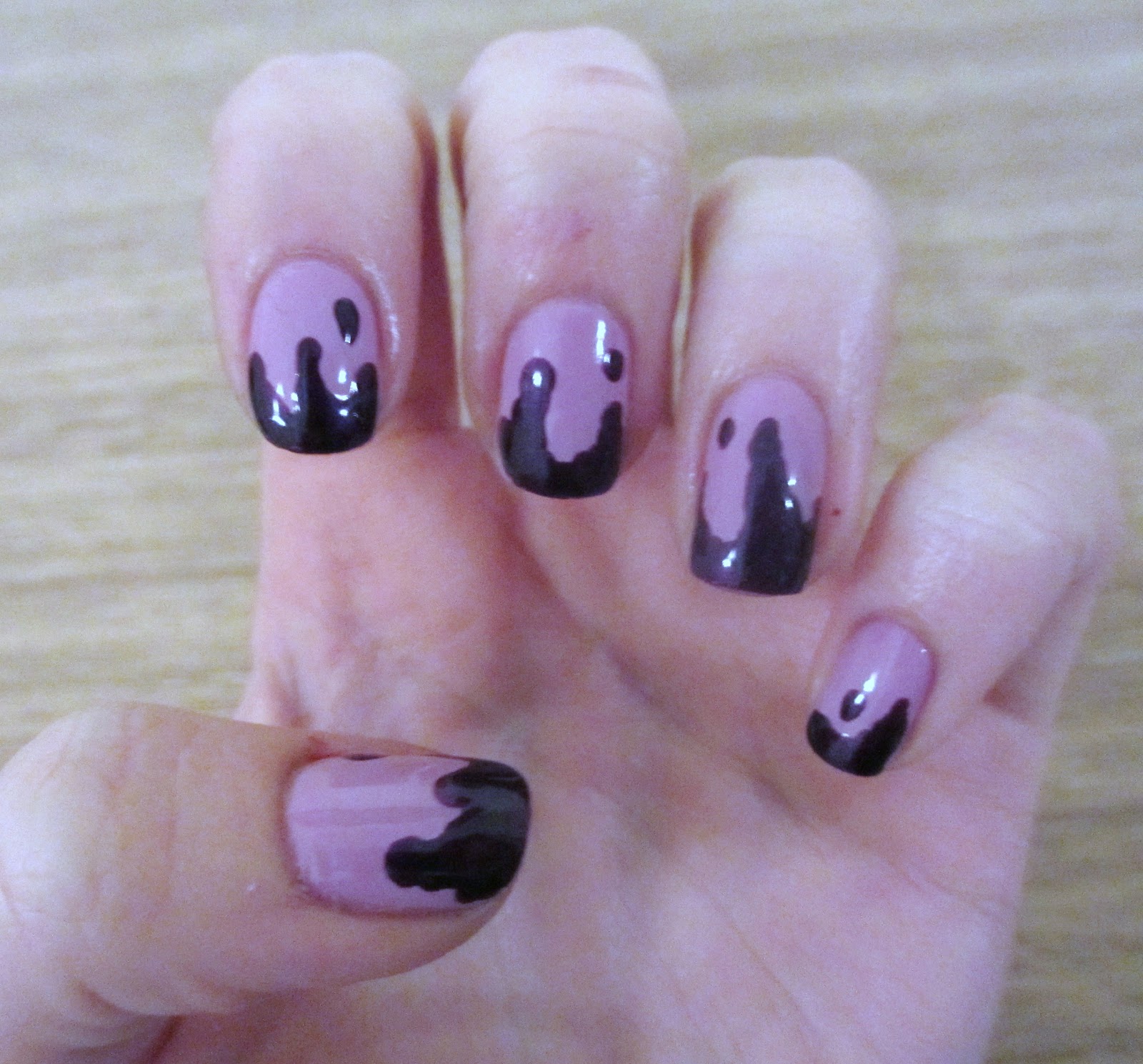 A little bit of everything.... Lava Lamp Nail Art Tutorial