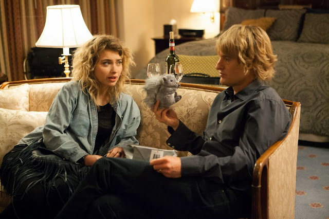Imogen Poots, Owen Wilson, squirrels - all mixed up in this screwball comedy. She's Funny That Way still imogen poots owen wilson squirrel