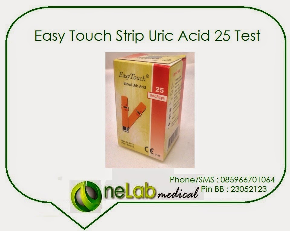 Easy Touch Strip Uric Acid 25 Test ONELAB MEDICAL