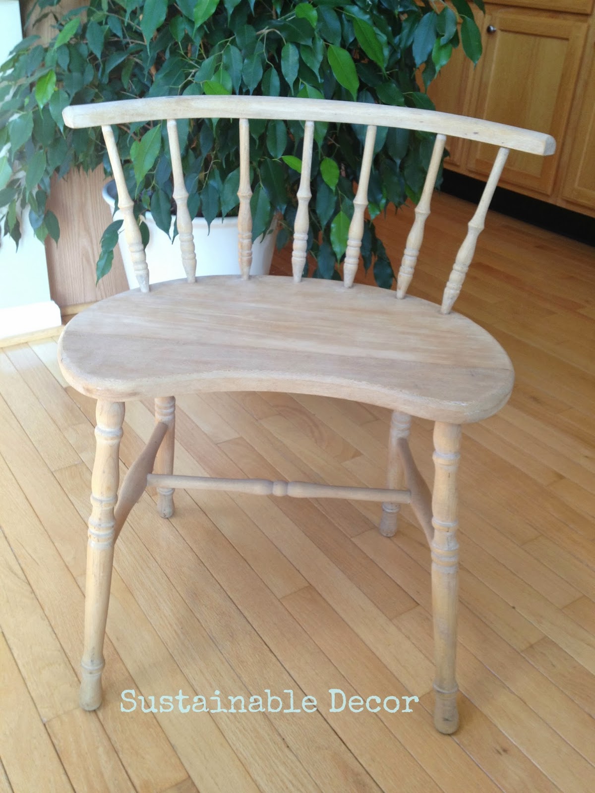 Sustainable Decor Dipped Leg Chair Upcycling Furniture with Chalk Paint