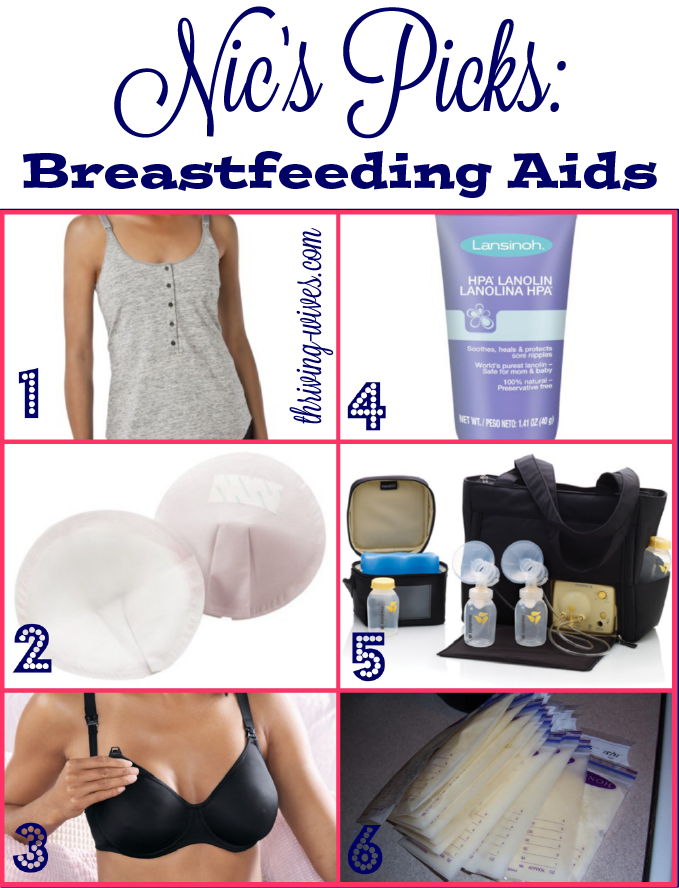 Nic's Picks Best Breastfeeding Products THRIVING WIVES