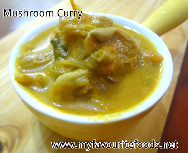 Nadan Mushroom Curry 