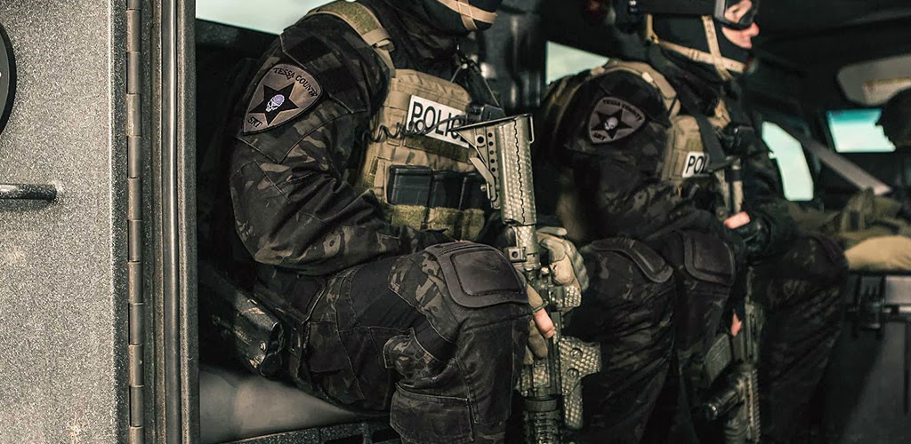 camo and plate carrier