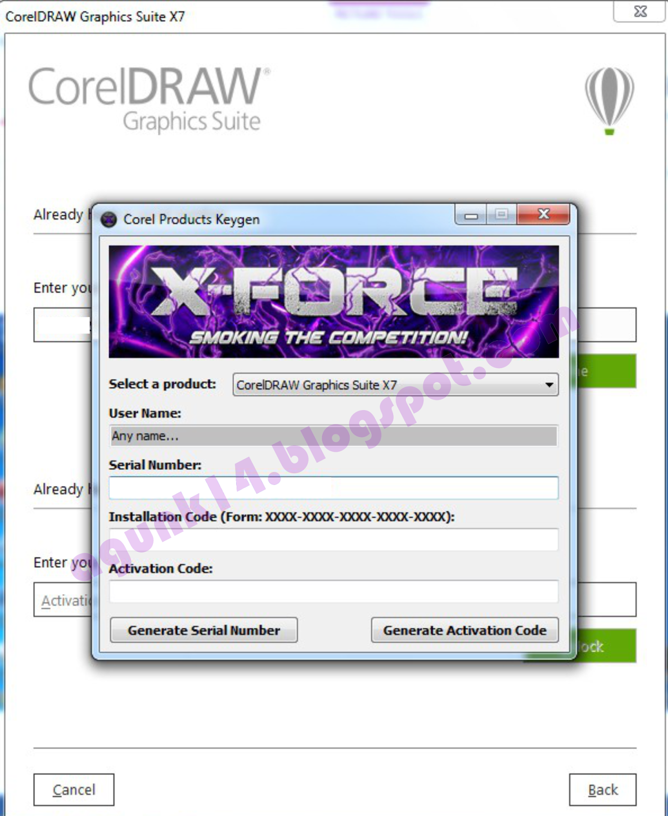 coreldraw x7 serial number