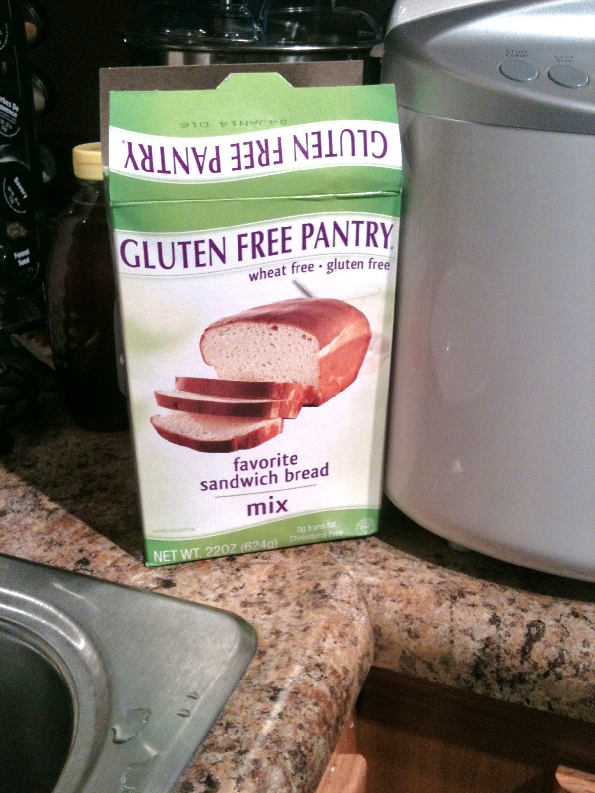 Glutino Sandwich Bread Bread Machine Review