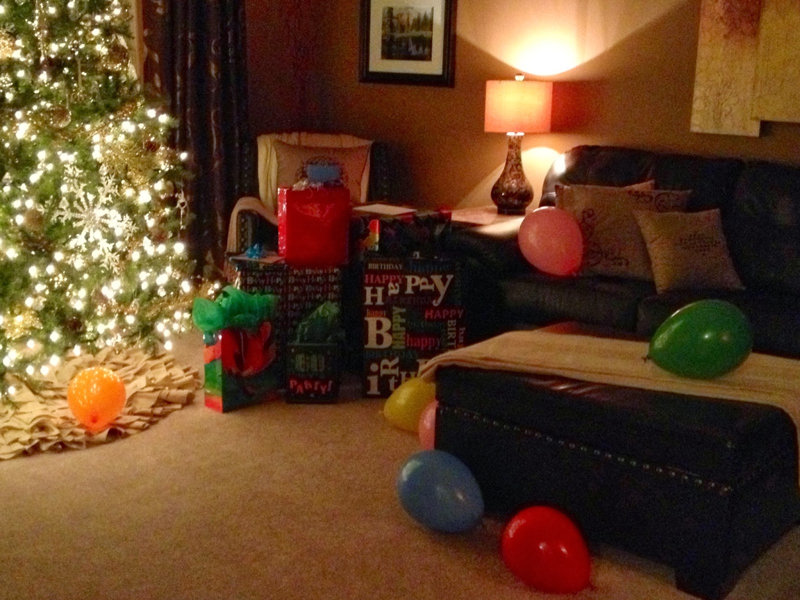 surprise for dad's birthday