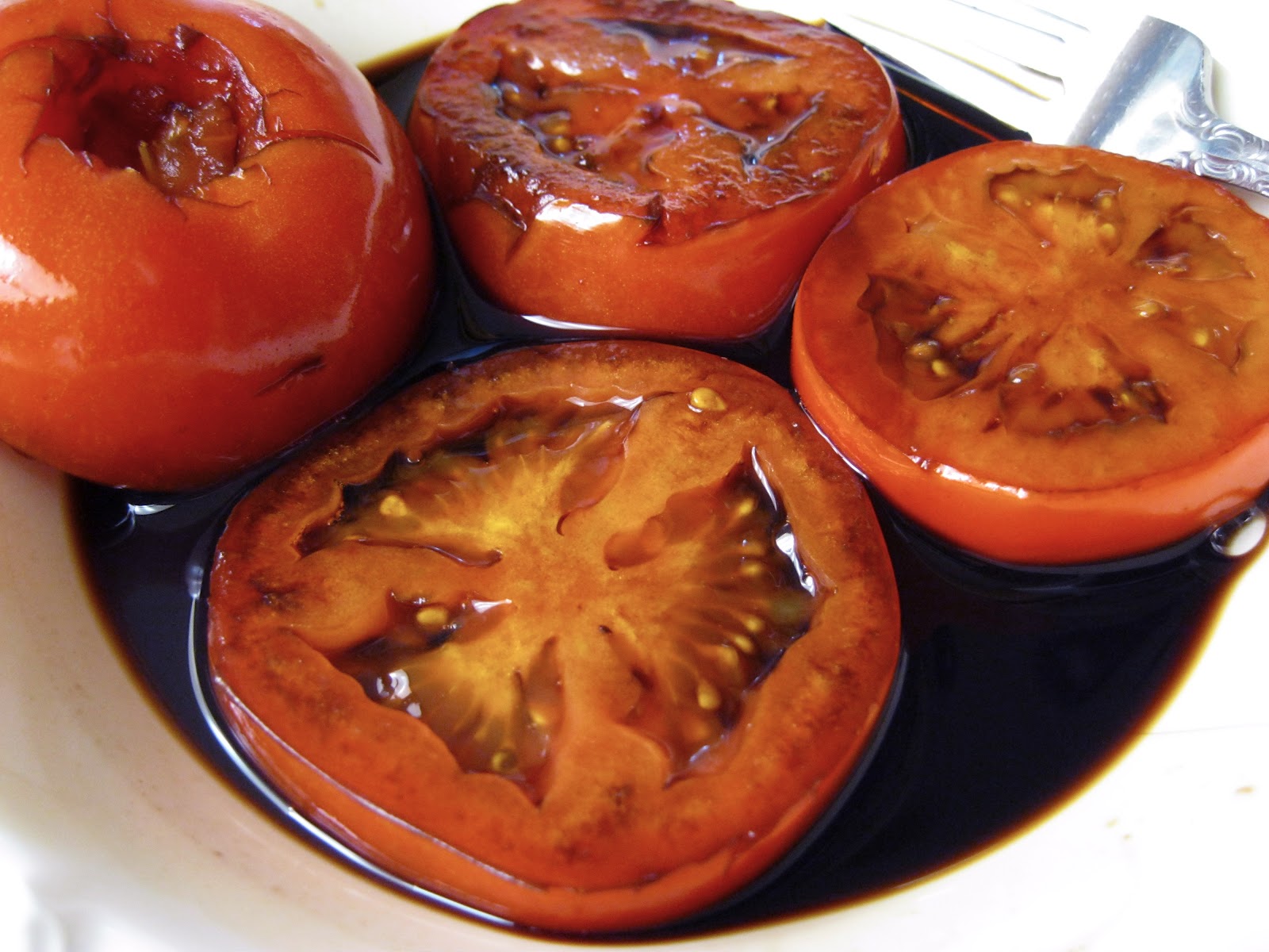 amelia.mary I made Basalmic Spinach Tomatoes