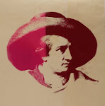 Andy Warhol pintando a Goethe