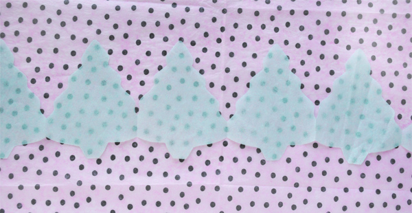 zakka life: DIY Tissue Paper Garland