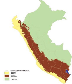 TRES REGIONES NATURALES