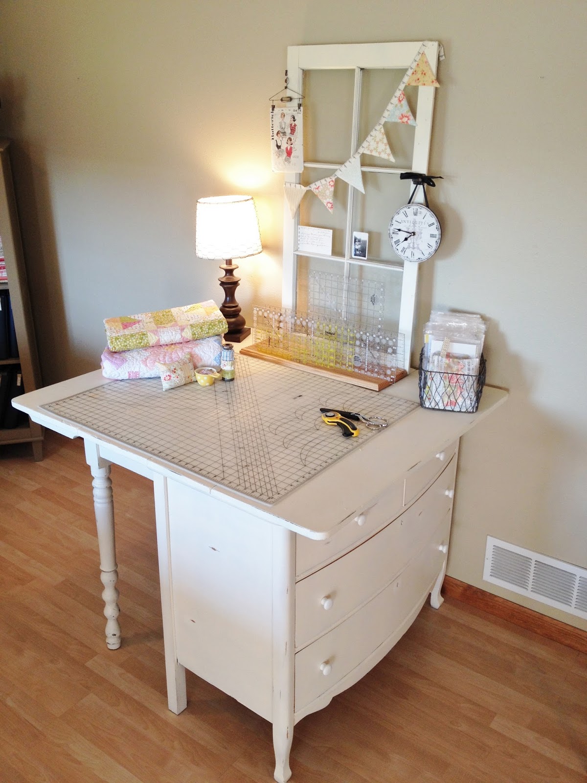 Carried Away Quilting DIY Cutting Table
