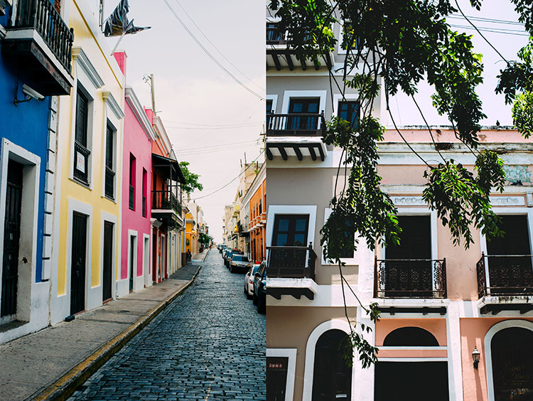 San Juan Puerto Rico Colorful