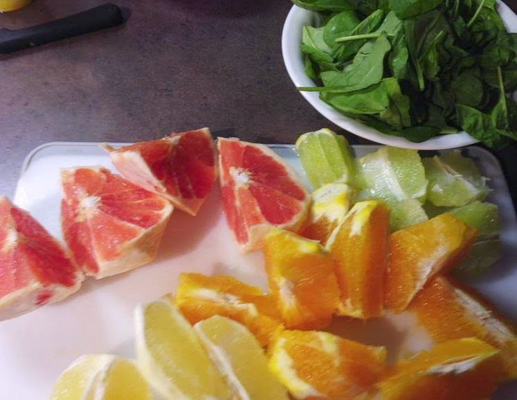 Book Reviews and More: Citrus Blast Juice