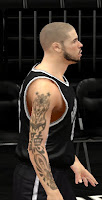 NBA 2K13 Mods Full Sleeves Tattoos Tribal