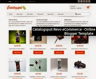 Catalogspot Revo eCommerce - Online Store Responsive Blogger Template