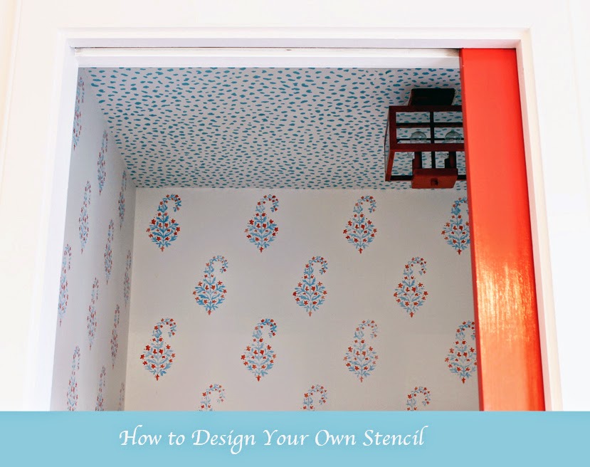 Gorgeous Shiny Things How To Design Your Own Stencil