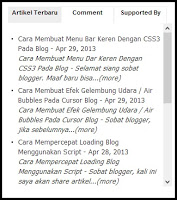 Cara mempercantik blog dengan membuat widget 3 kolom menjadi 1 widget