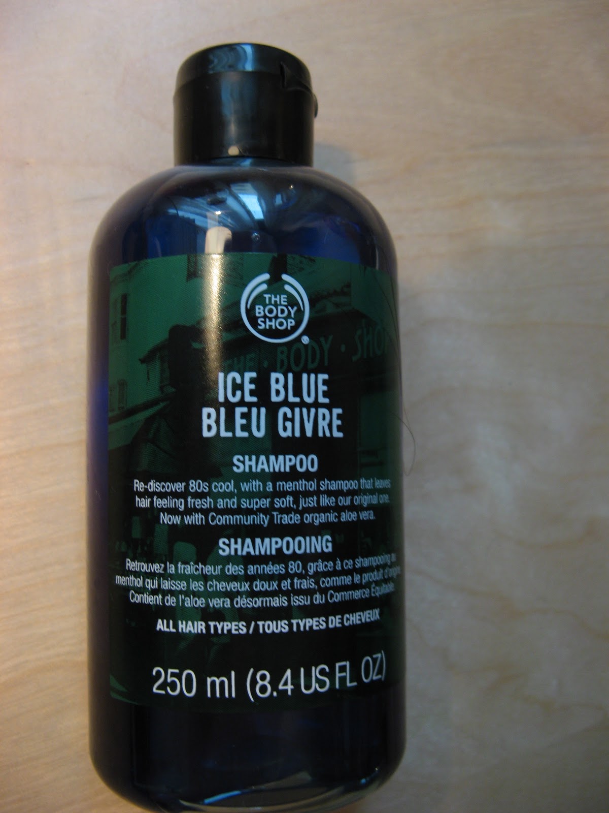 Body Shop Mania Ice Blue Shampoo