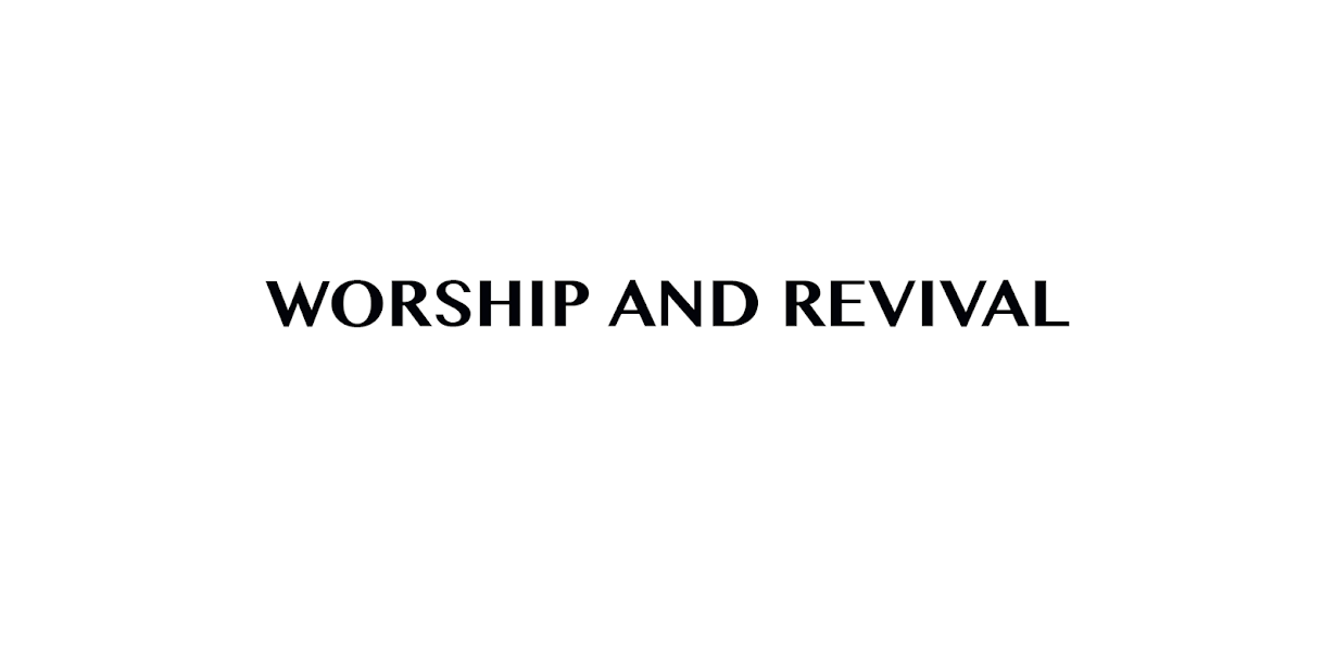 The Worship and Revival Blog