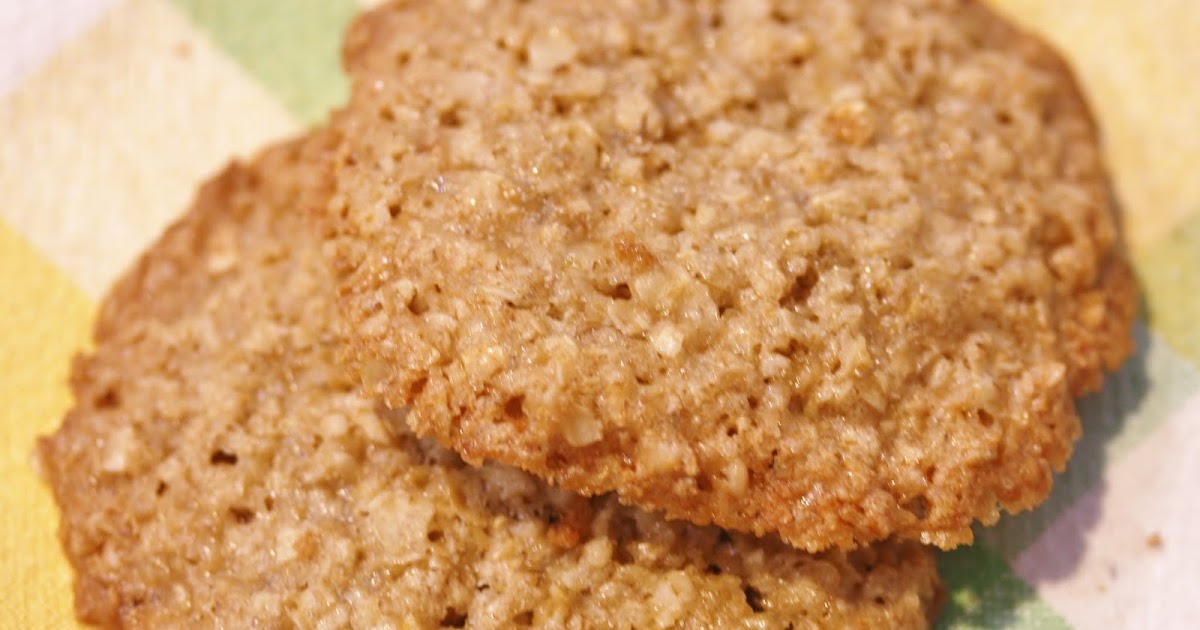 Best of Long Island and Central Florida Flourless Oatmeal Lace Cookies