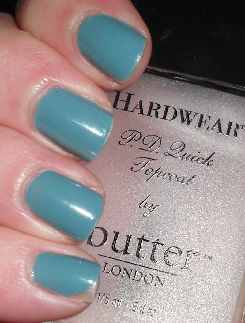 Imperfectly Painted butter LONDON Nail Foundation Base Coat & Hardwear Top Coat Review