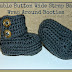 Baby crochet shoes Baby Booties Crochet Pattern handmade Ballet