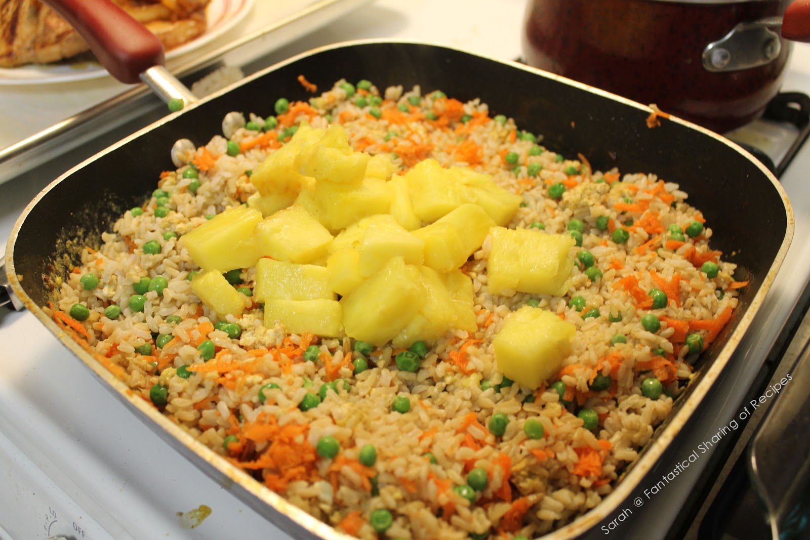 Fantastical Sharing of Recipes Pork Chops and Pineapple Fried Rice