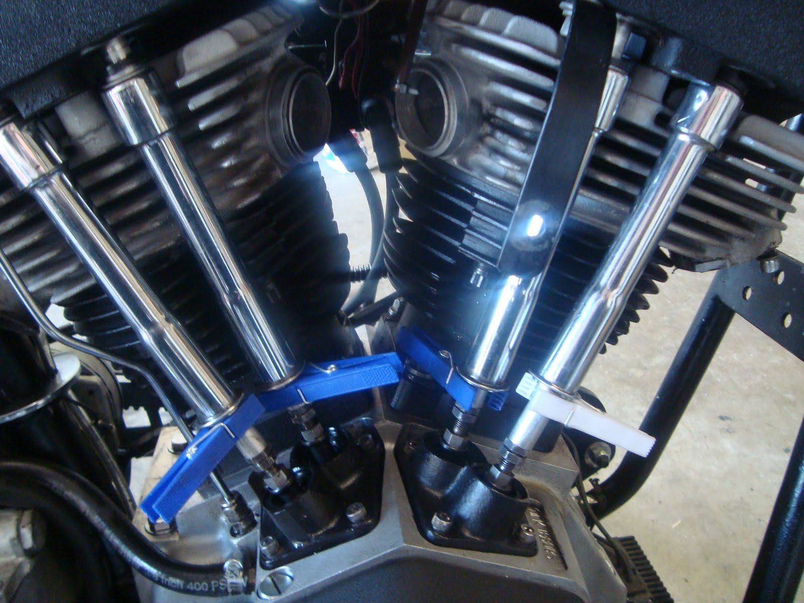 Tear it up, fix it, repeat Pushrods and exhaust