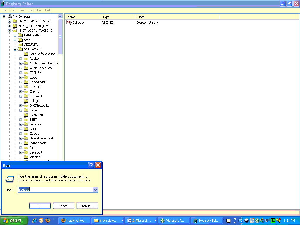 Default Programs Editor Windows Xp
