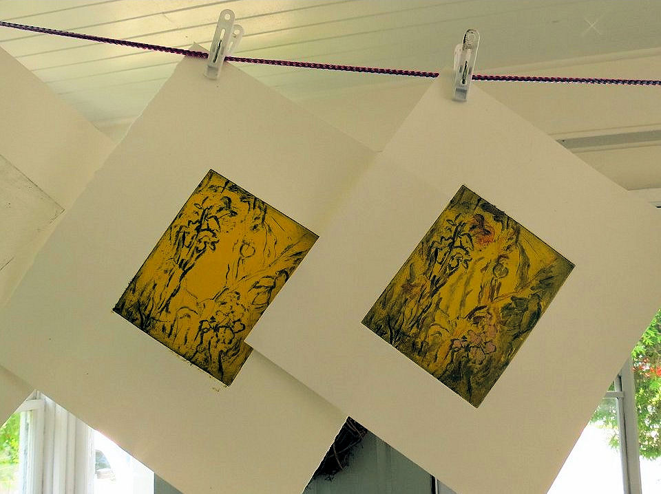 My Printmaking Journey Teaching nontoxic etching using polymer based