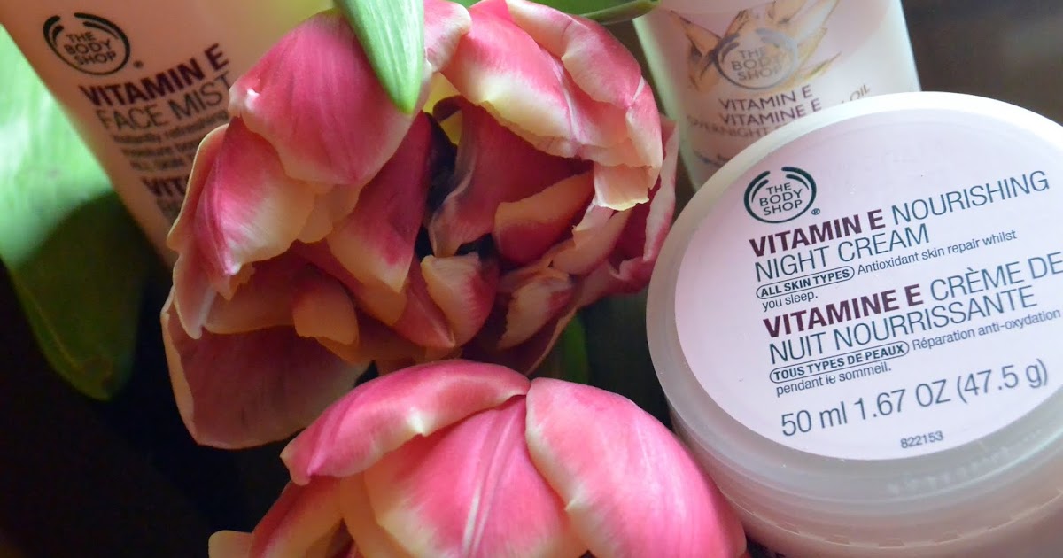 VITAMIN E THE BODY SHOP / SerumInOne, Nourishing Night Cream, Face