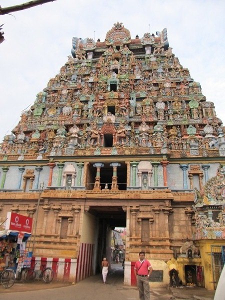 Indian Columbus Thiruvanaikaval Jambukeswarar Temple