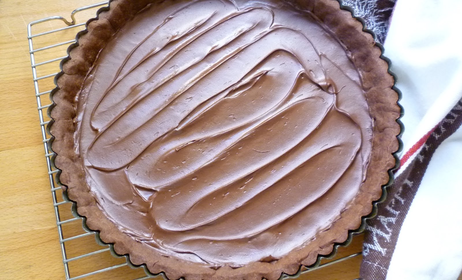 For Love of the Table A Chocolate, Caramel & Nut Tart...for