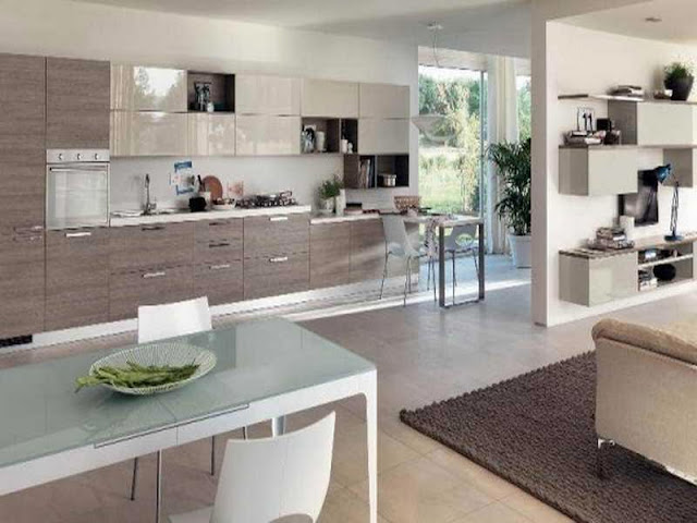 Contemporary Large and Small Kitchen design