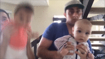 Watch babies have fun as their dad's take on babysitting as dancing daddy's Watch babies have fun as their dad's take on babysitting as dancing daddy's day care via geniushowto.blogspot.com baby videos