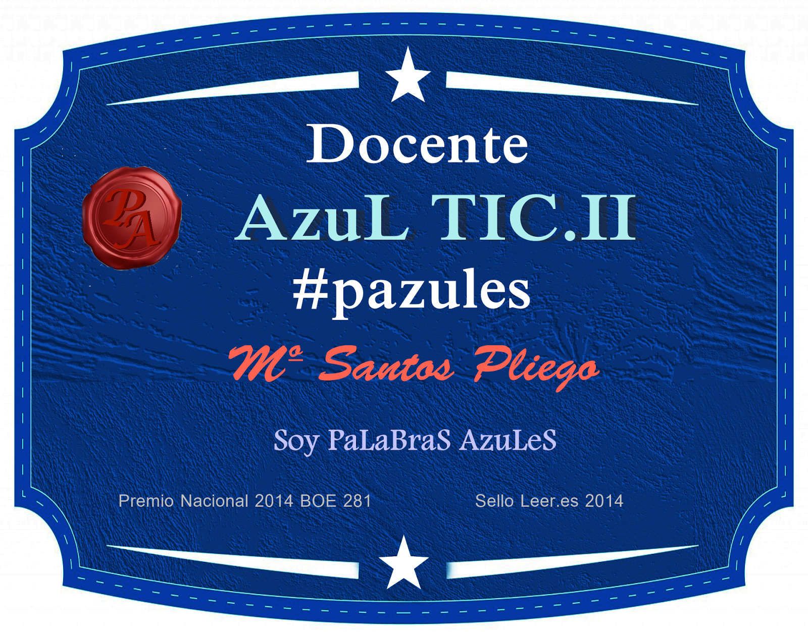 MI INSIGNIA AZUL TIC.II