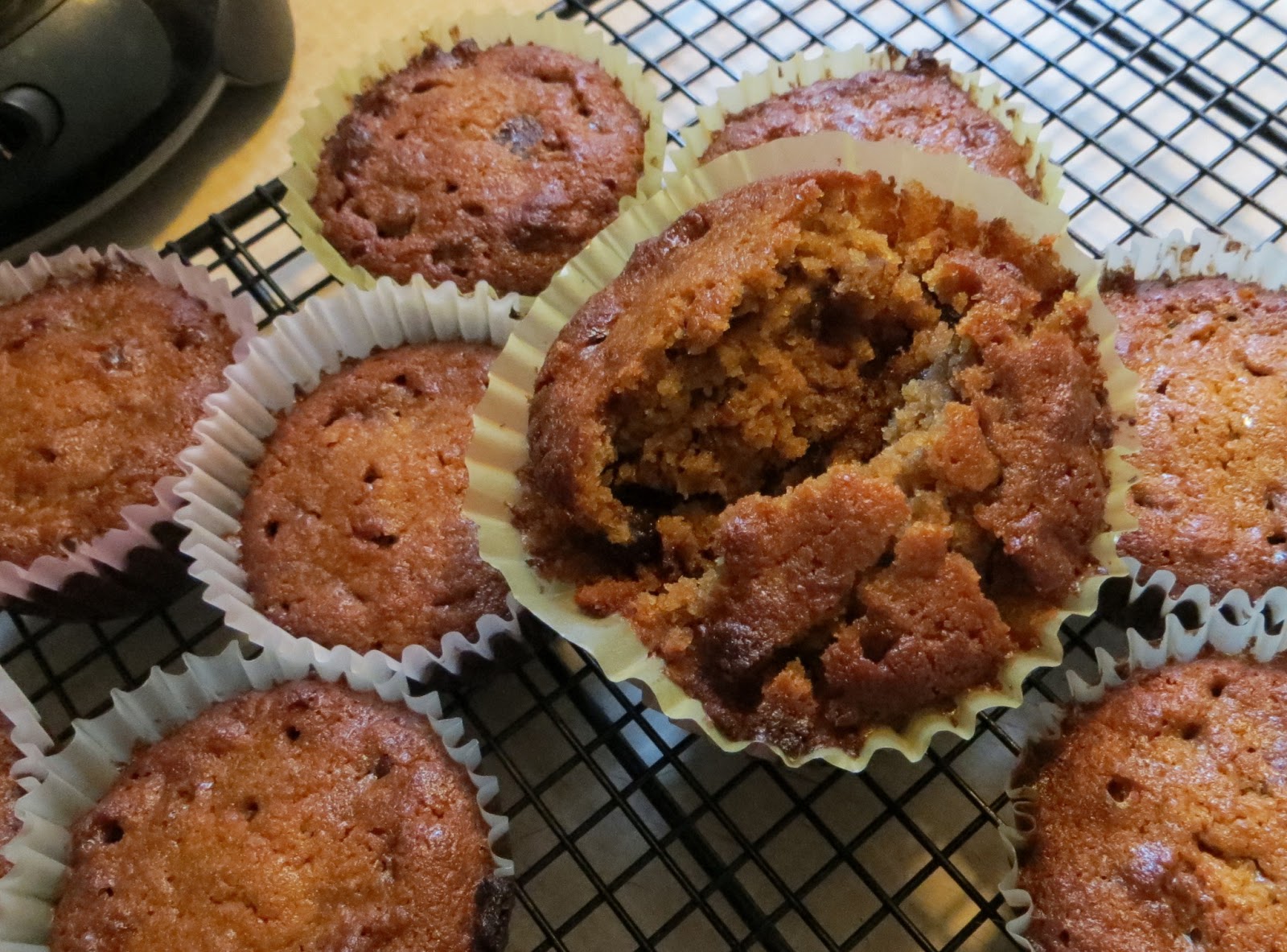 Becky's Place: Tried a new muffin recipe - Super Yummo!