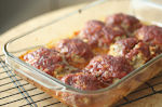 Mini Cheesy Meatloaves (with OATS!)