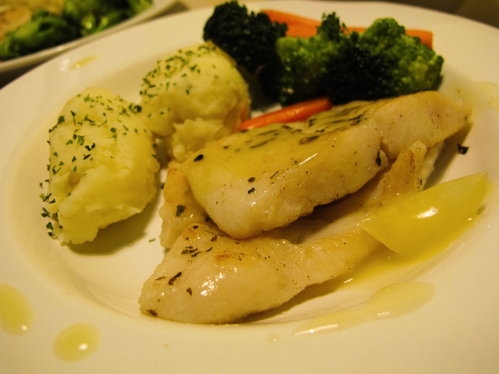 marjoram kitchen Pangasius Steak with cream sauce and lemon sauce