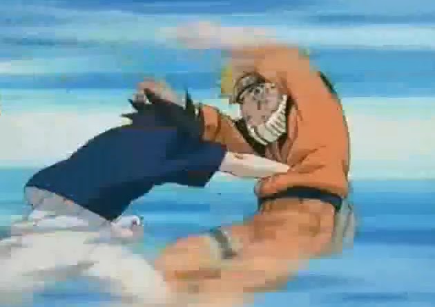Libreta de entrenamientos : Kadish Uzumaki. Sasuke+golpea+a+Naruto