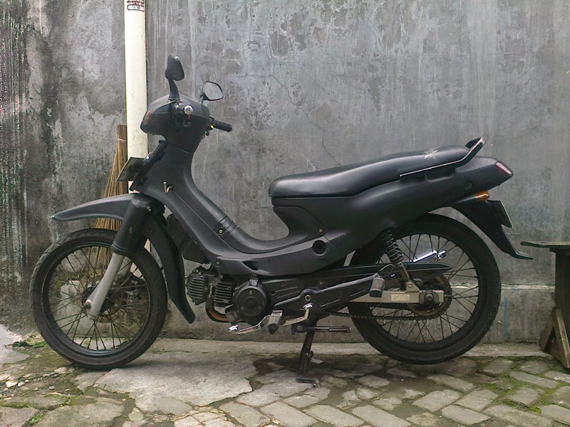 Modifikasi Motor Kawasaki Kaze R Keren Terbaru - Otomotiva