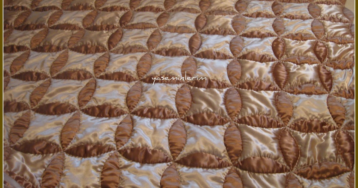 yaseminlerim ""Patchwork Yatak Ortusu"