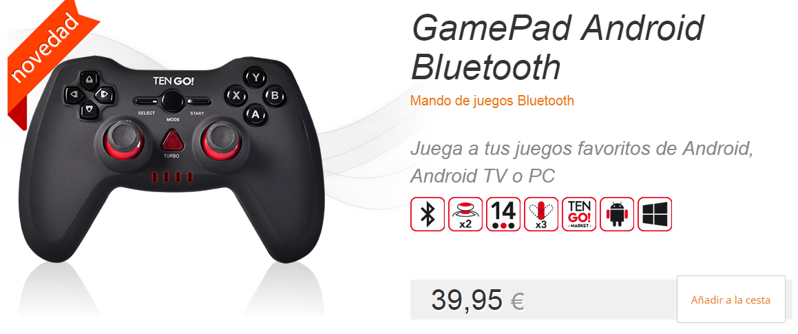 GamePad Android de TenGo por solo 39,95€