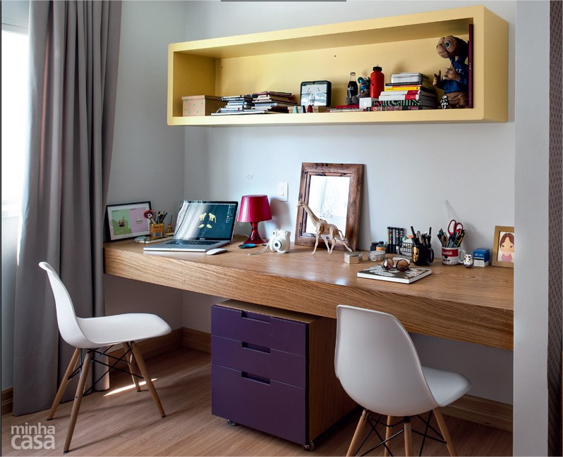 Blog Achados de Decoraç u00e3o APARTAMENTO DECORADO DE 70M2 QUEÉ UM PERFEITO LAR DOCE LAR -> Escritorio Decorado Pequeno Blog Achados de Decoraç u00e3o APARTAMENTO DECORADO DE 70M2 QUEÉ UM PERFEITO LAR DOCE LAR -> Escritorio Decorado Pequeno