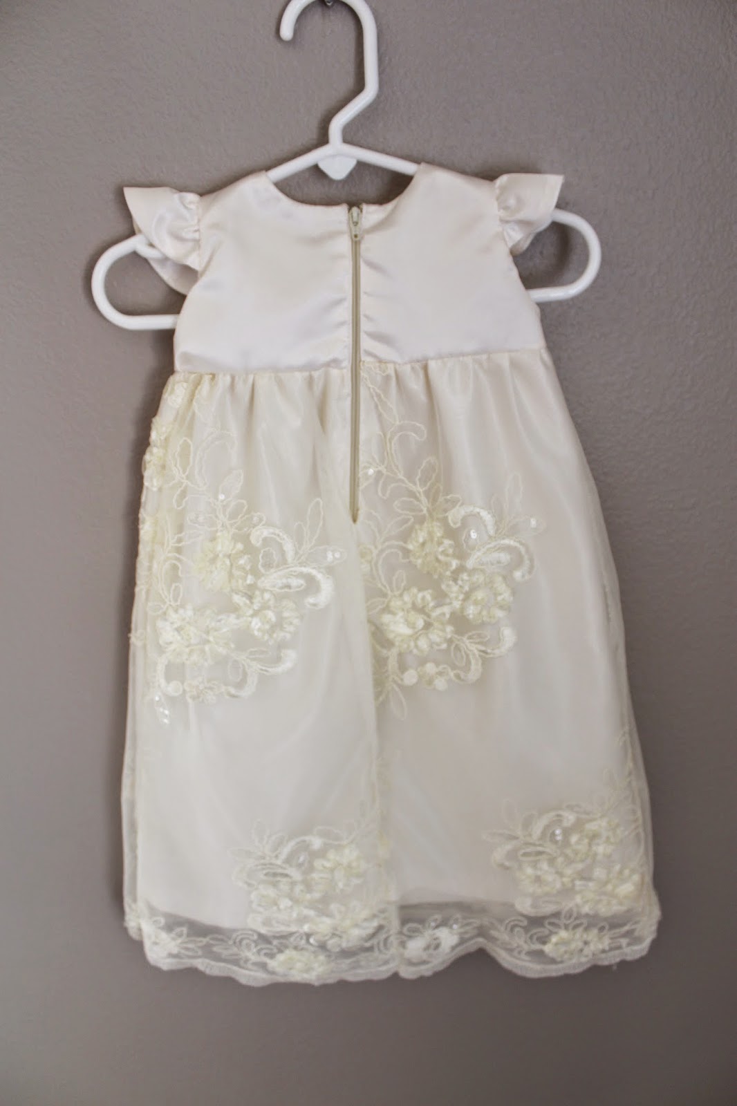 Anna Elizabeth Made Baby Blessing Dress