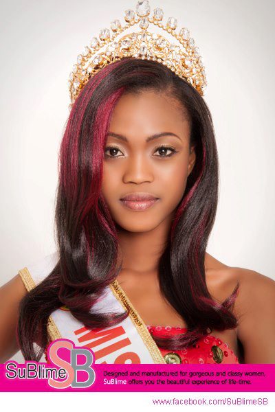 Marine lorphelin: Miss TOGO Universe 2012 New Picture