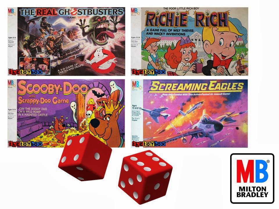 The Toy Box Milton Bradley Board Games Of The 80's