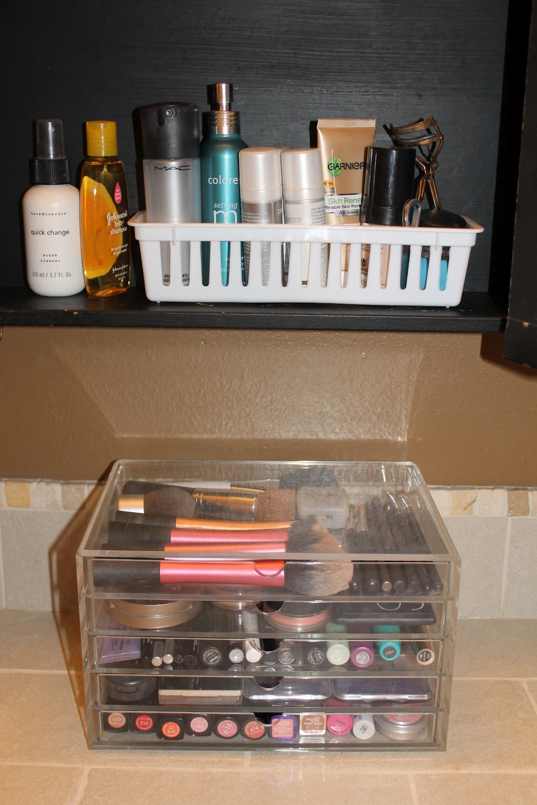 Pretty in Place Makeup Storage 101