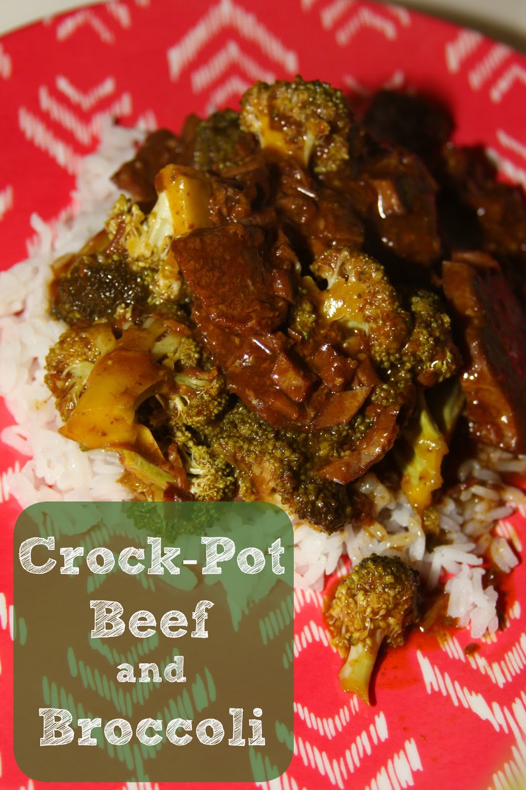 For the Love of Food CrockPot Beef and Broccoli