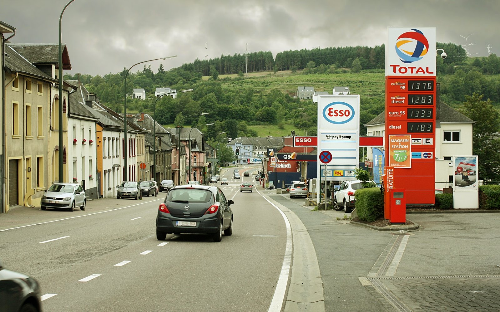 BELGIAN ARDENNES FEELING Gérard Beausire Gas stations, Martelange